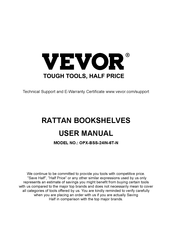 VEVOR OPX-BSS-24IN-6T-N User Manual