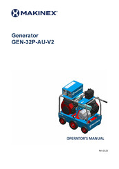 MAKINEX GEN-32P-AU-V2 Operator's Manual