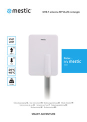 MESTIC MTVA-20 rectangle User Instructions