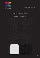 PROSPERITY GROUP Traxon Ecue Media Board Plus 4PXL Installation Manual