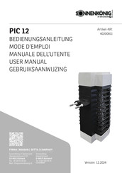 Sonnenkonig 40200811 User Manual