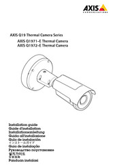 Axis Q1972-E Installation Manual