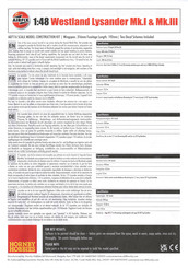 Hornby Hobbies AIRFIX A07116 Instructions Manual