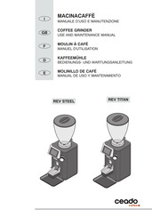 Ceado REV TITAN Use And Maintenance Manual
