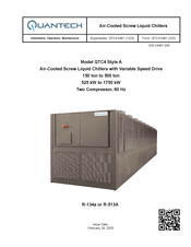 Quantech QTC4 370 Installation Operation & Maintenance