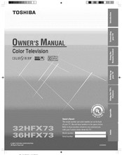 Toshiba 36HFX73 Owner's Manual