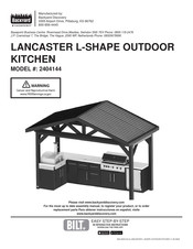 Backyard Discovery LANCASTER L-SHAPE OUTDOOR KITCHEN Manual
