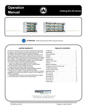 Prince Castle DHB34F1-DUN02 Operation Manual