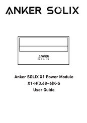 Anker SOLIX X1 Series User Manual