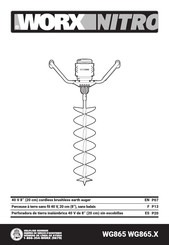 Worx Nitro WG865.X Manual