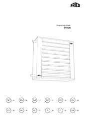Frico PRI12 Original Instructions Manual