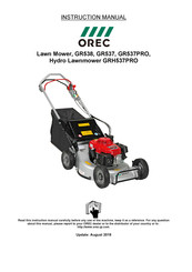 Orec GR538 Instruction Manual