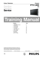 Philips FTV1.9DE Training Manual