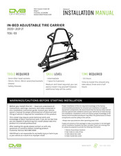 DV8 OFFROAD TCGL-03 Installation Manual