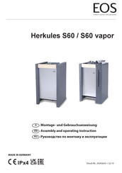 EOS Herkules S60 Assembly And Operating Instruction