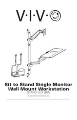 Vivo STAND-SIT1BW Assembly Manual