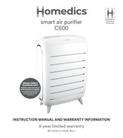 HoMedics C500 Instruction Manual And  Warranty Information