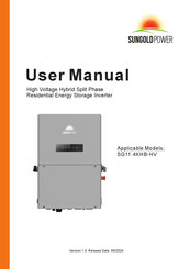SUNGOLD POWER SG11.4KHB-HV User Manual