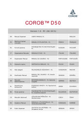 Corob D50 User Manual