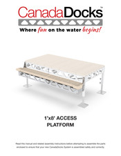 Canada Docks 1'x8' Access Platform Manual