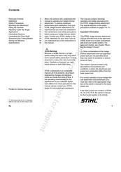 Stihl HL75 Manual