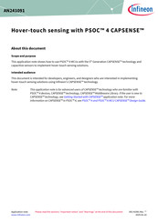 Infineon PSoC 4 Manual