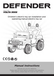 Defender VOLTA 5008 Installation And Operating Manual