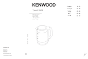Kenwood ZJG08 Instructions For Use Manual