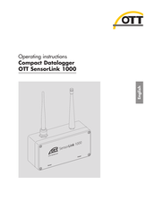 OTT HydroMet SensorLink 1000 Operating Instructions Manual