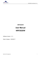 New Rock Technologies NRP2020/W User Manual