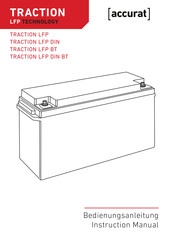 ACCURAT T100 LFP Instruction Manual