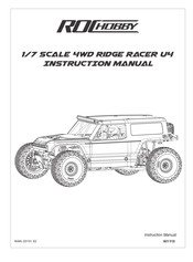 RocHobby Ridge RACER U4 Instruction Manual