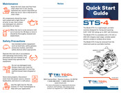 TRI tool STS-4 Quick Start Manual