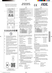 ADE WS 1701 Quick Start Manual