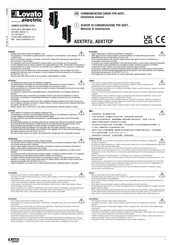 LOVATO ELECTRIC ADXTTCP Installation Manual