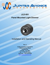 Jupiter Avionics JLD-001 Installation And Operating Manual