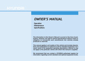 Hyundai Elite i20 Owner's Manual