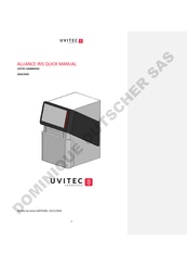 UVITEC Cambridge ALLIANCE IRIS Quick Manual