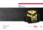 Leica Geosystems Rugby CLAx Quick Manual