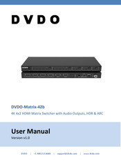 DVDO DVDO-Matrix-42b User Manual