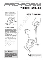 Pro-Form PFEVEX71908.0 User Manual