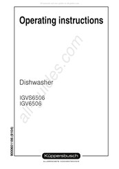Kuppersbusch IGV6506 Operating Instructions Manual