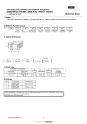 Murata GCM216R72A103KA37 Series Reference Sheet