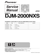Pioneer DJM-2000NXS Service Manual