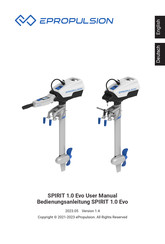 Epropulsion SPIRIT 1.0 Evo User Manual