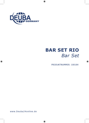 Deuba Rio 100184 Assembly Instruction Manual