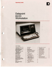 Datapoint 8220 Operating Manual