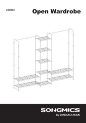 Songmics LGR463 Assembly Instructions Manual