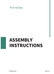 YitaHome FTOFBC-6112 Assembly Instructions Manual