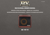 DV Mark AC 101 H Owner's Manual